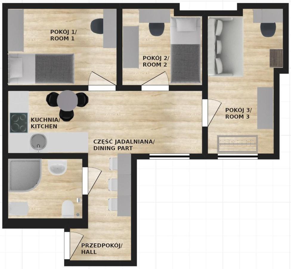 Urban Nest Apartments Bon 5 Краків Екстер'єр фото